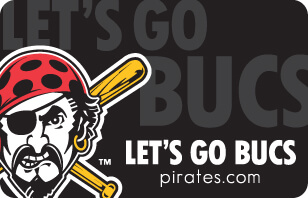 Pittsburgh Pirates Gift Card