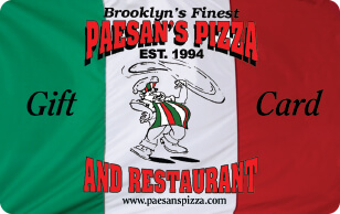 Paesan's Pizza Gift Card