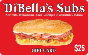 DiBella's Old Fashioned Submarines Gift Card