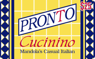 Pronto Cucinino Gift Card