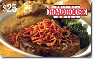Original Roadhouse Grill Gift Card