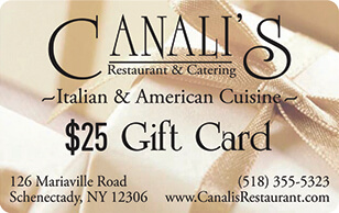Canali's Restaurant & Catering Gift Card