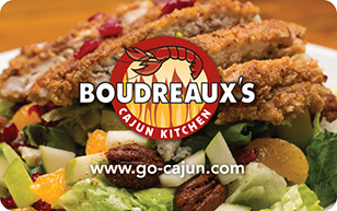 Boudreaux's Cajun Kitchen Gift Card