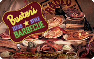 Buster's Texas Style Barbecue Gift Card