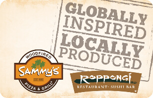 Sammy's Woodfired Pizza & Grill Gift Card