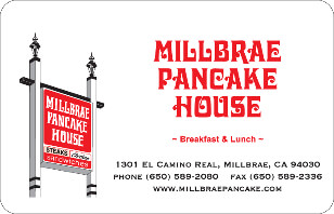 Millbrae Pancake House Gift Card