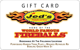 Jed's Fireballs & Brew Gift Card